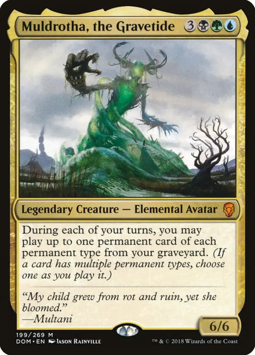 Muldrotha the Gravetide [Dominaria] - MTG Single