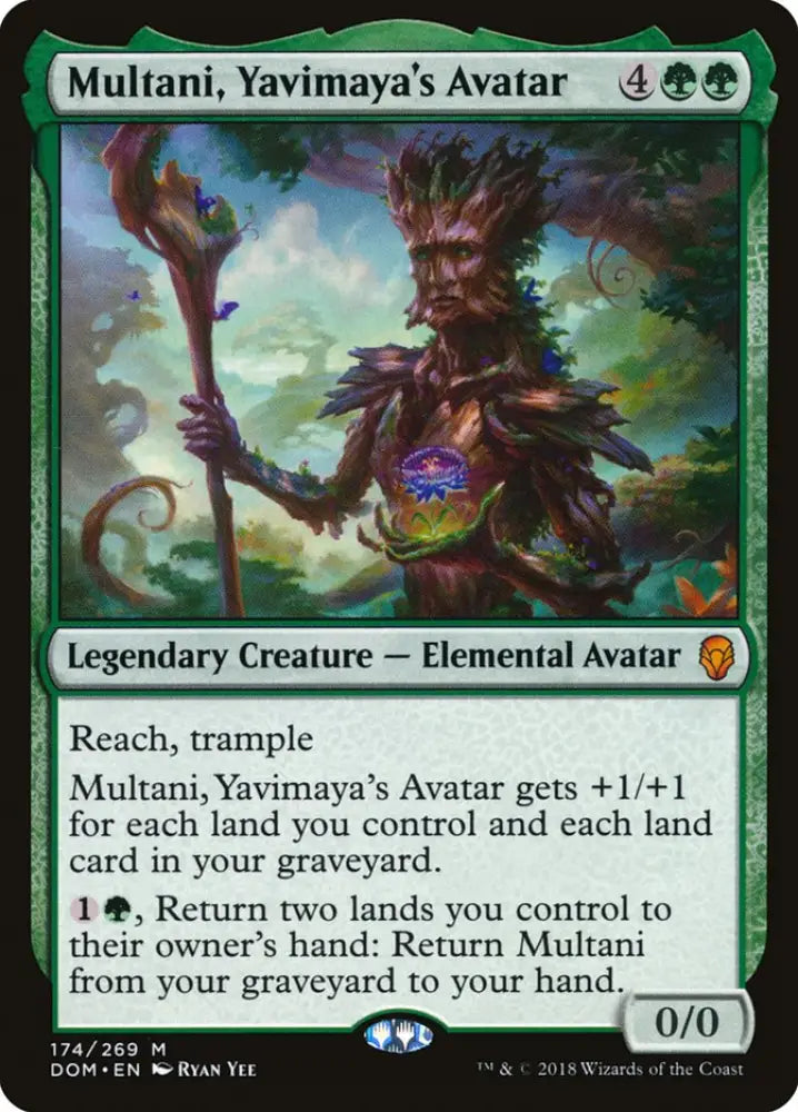 Multani Yavimaya’s Avatar [Dominaria] - MTG Single