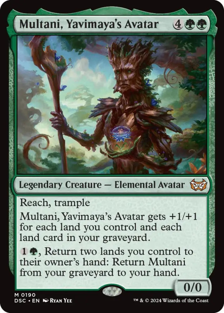 Multani Yavimaya’s Avatar [Duskmourn: House of Horror Commander] - MTG Single