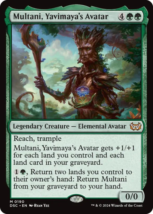 Multani Yavimaya’s Avatar [Duskmourn: House of Horror Commander] - MTG Single