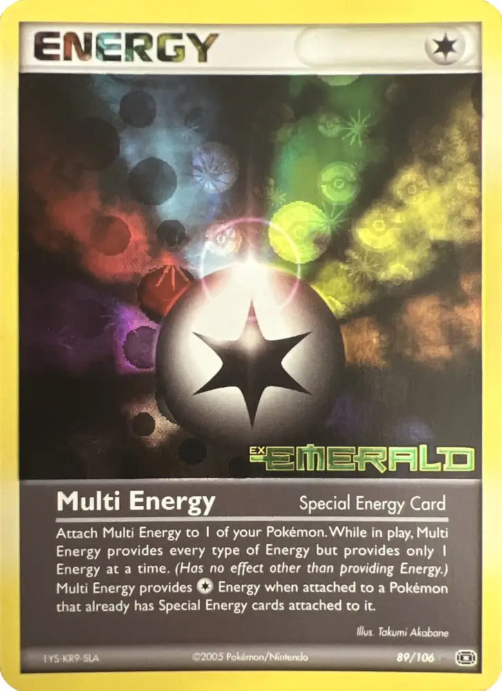 Multi Energy (89/106) (Stamped) [EX: Emerald] - Pokemon Single