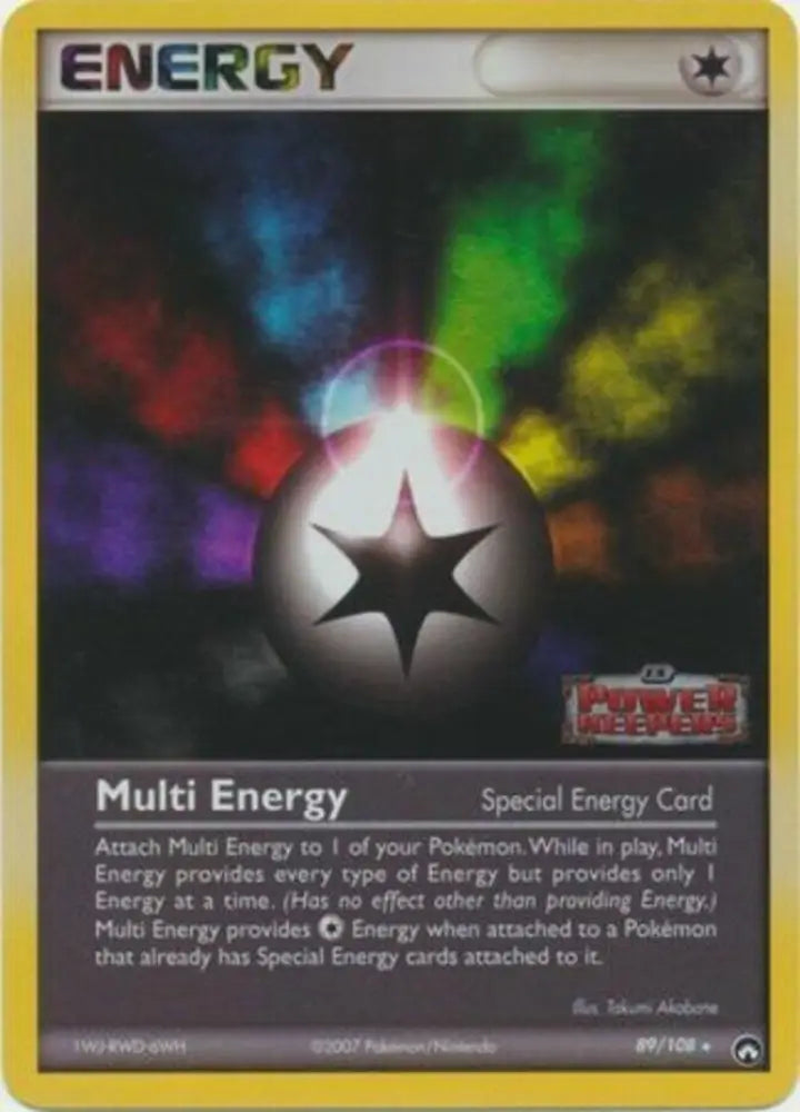 Multi Energy (89/108) (Stamped) [EX: Power Keepers] - Pokemon Single