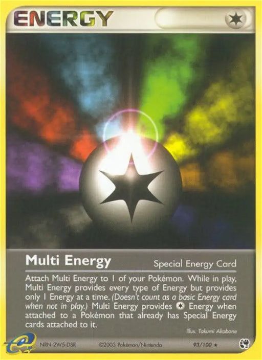 Multi Energy (93/100) [EX: Sandstorm] - Pokemon Single