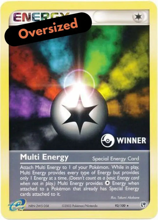 Multi Energy (93/100) (Jumbo Card) [EX: Sandstorm] - Pokemon Single
