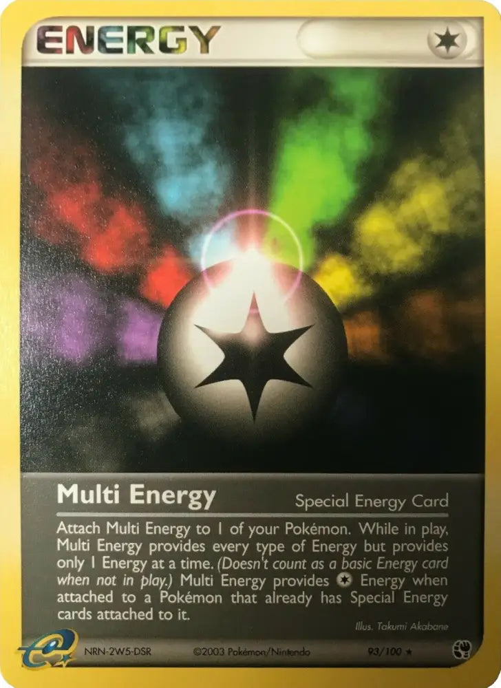 Multi Energy (93/100) (League Promo) [EX: Sandstorm] - Pokemon Single