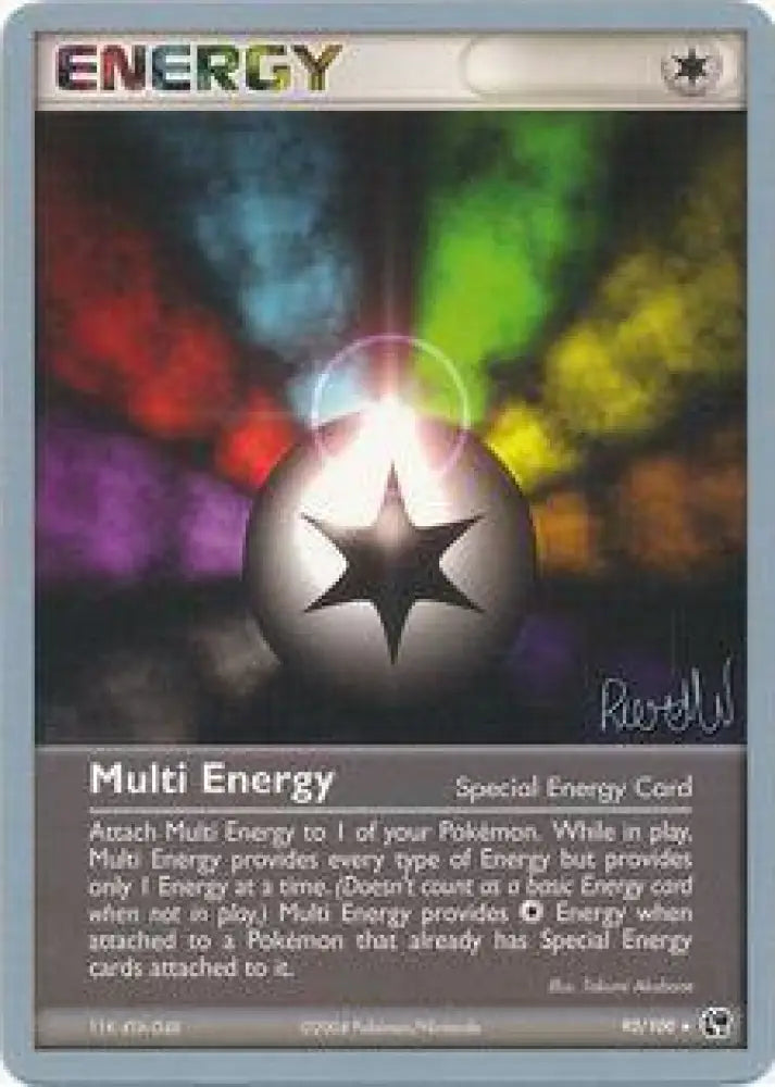 Multi Energy (93/100) (Rocky Beach - Reed Weichler) [World Championships 2004] - Pokemon Single