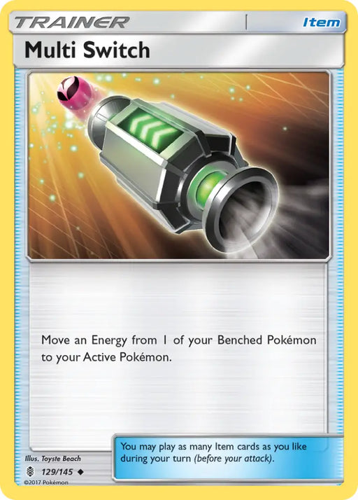 Multi Switch (129/145) [Sun & Moon: Guardians Rising] - Pokemon Single