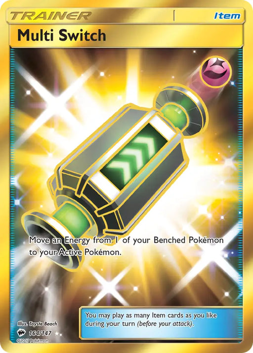 Multi Switch (164/147) [Sun & Moon: Burning Shadows] - Pokemon Single