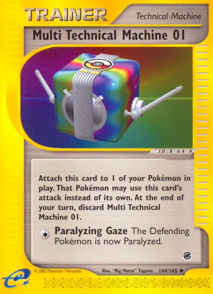 Multi Technical Machine 01 (144/165) [Expedition: Base Set] - Pokemon Single