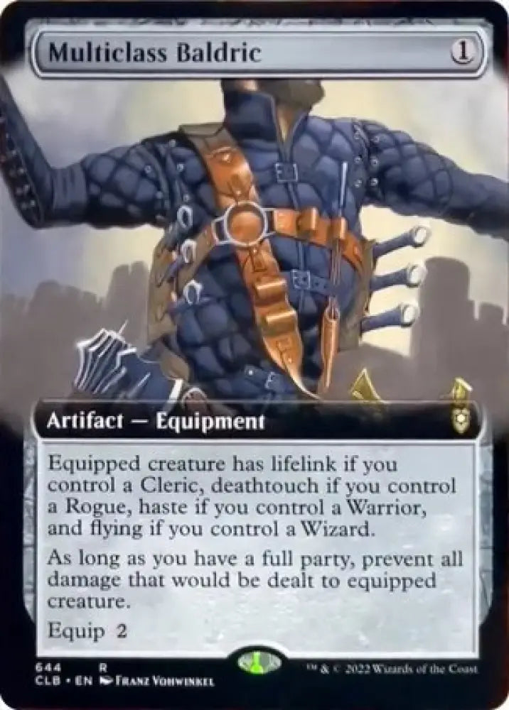 Multiclass Baldric (Extended Art) [Commander Legends: Battle for Baldur’s Gate] - MTG Single