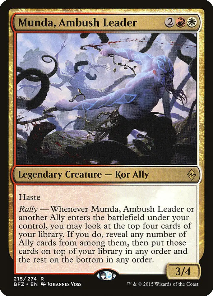 Munda Ambush Leader [Battle for Zendikar] - MTG Single