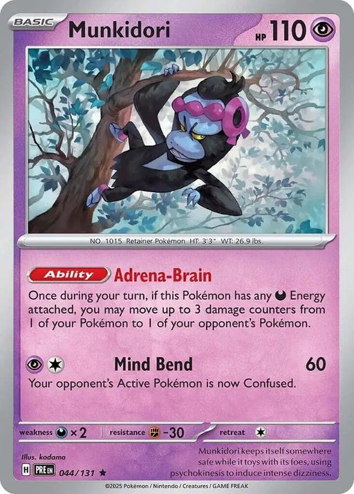 Munkidori (044/131) [Scarlet & Violet: Prismatic Evolutions] - Pokemon Single