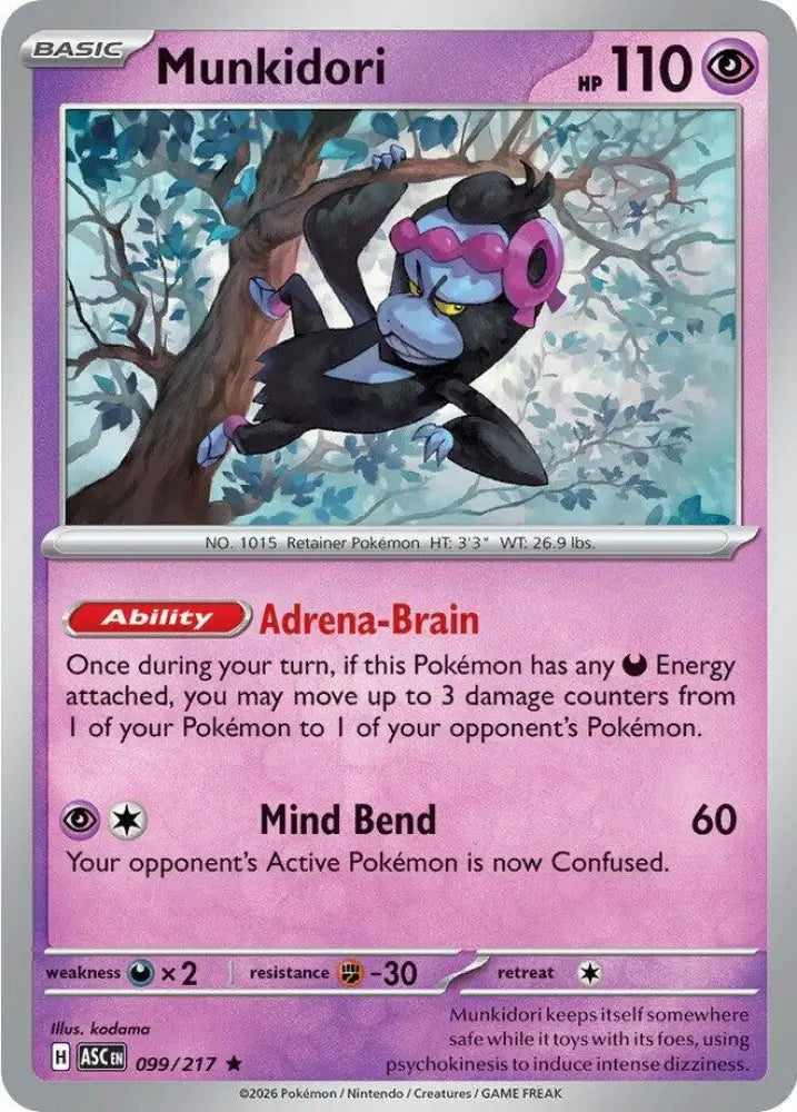 Munkidori (099/217) [ME: Ascended Heroes]