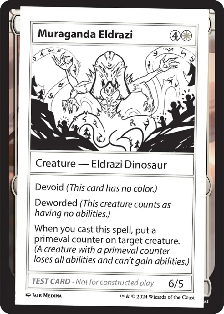 Muraganda Eldrazi [Mystery Booster 2 Playtest Cards] - MTG Single