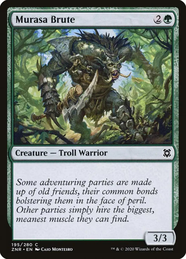 Murasa Brute [Zendikar Rising] - MTG Single