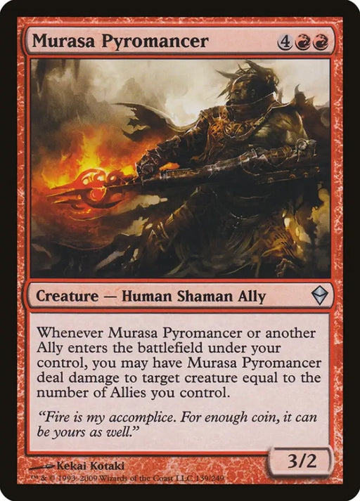 Murasa Pyromancer [Zendikar] - MTG Single