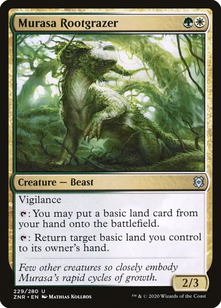 Murasa Rootgrazer [Zendikar Rising] - MTG Single