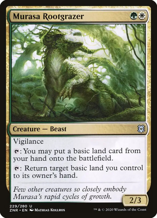 Murasa Rootgrazer [Zendikar Rising] - MTG Single