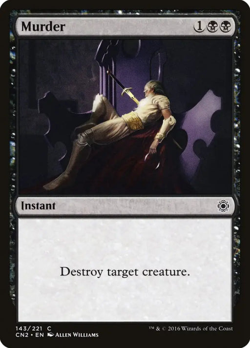 Murder [Conspiracy: Take the Crown] - MTG Single