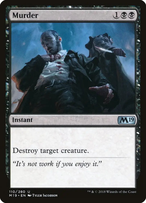 Murder [Core Set 2019] - MTG Single