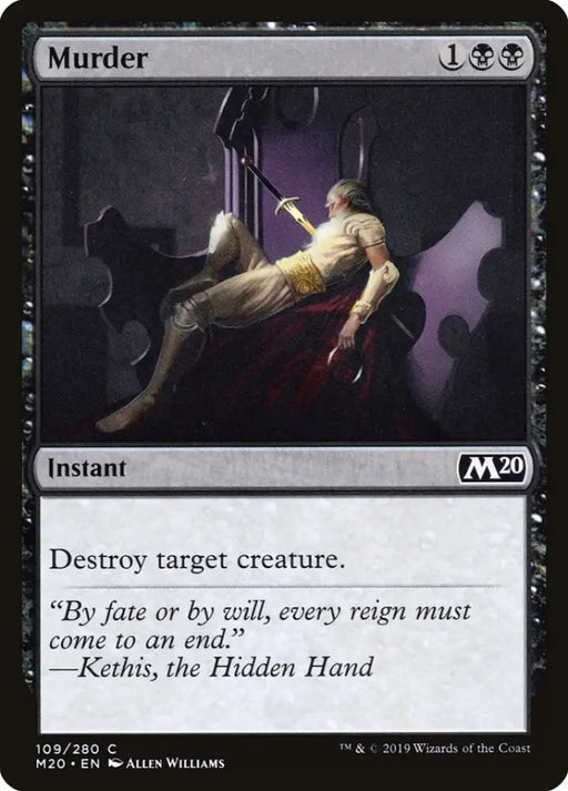 Murder [Core Set 2020] - MTG Single