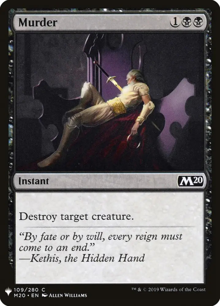 Murder [Mystery Booster] - MTG Single