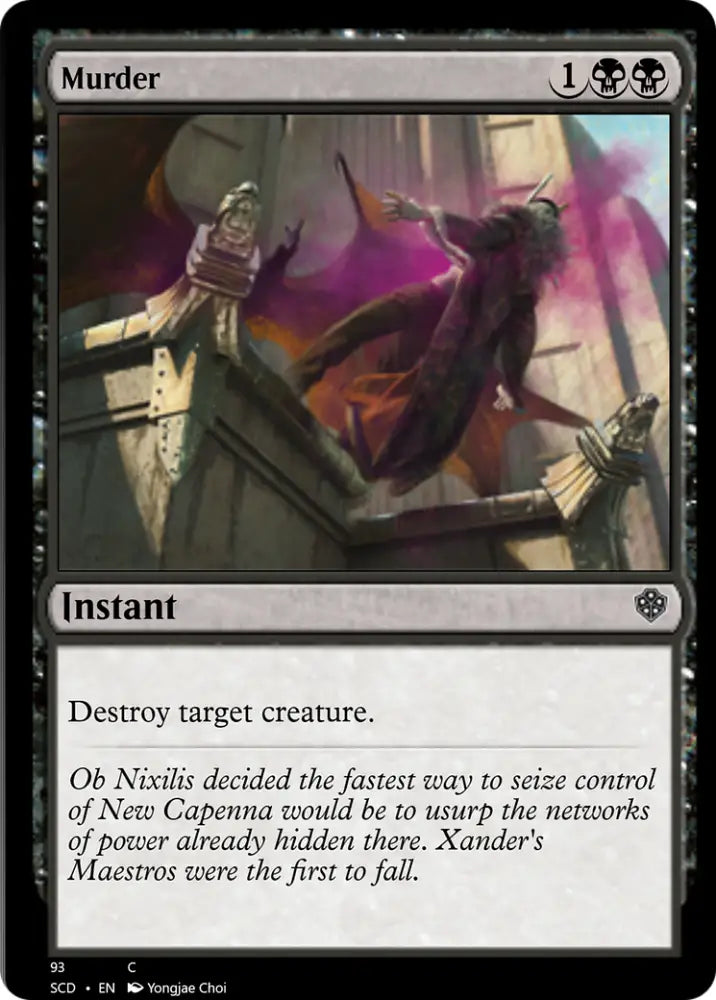Murder [Starter Commander Decks] - MTG Single