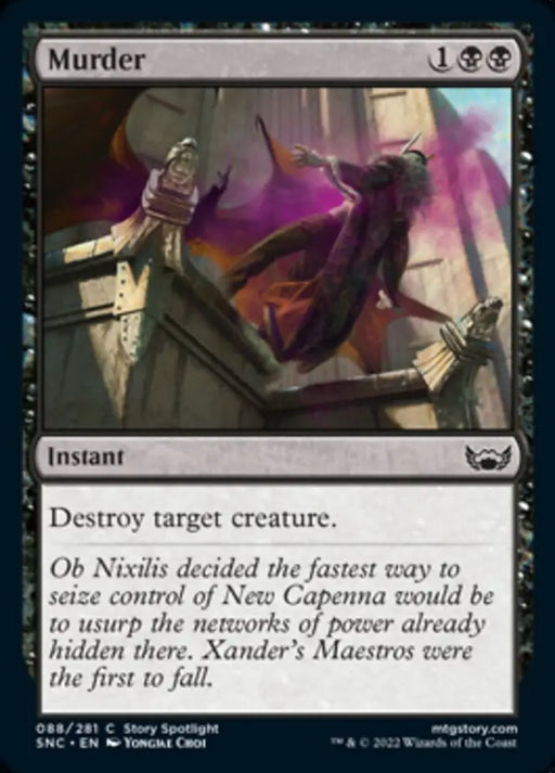 Murder [Streets of New Capenna] - MTG Single