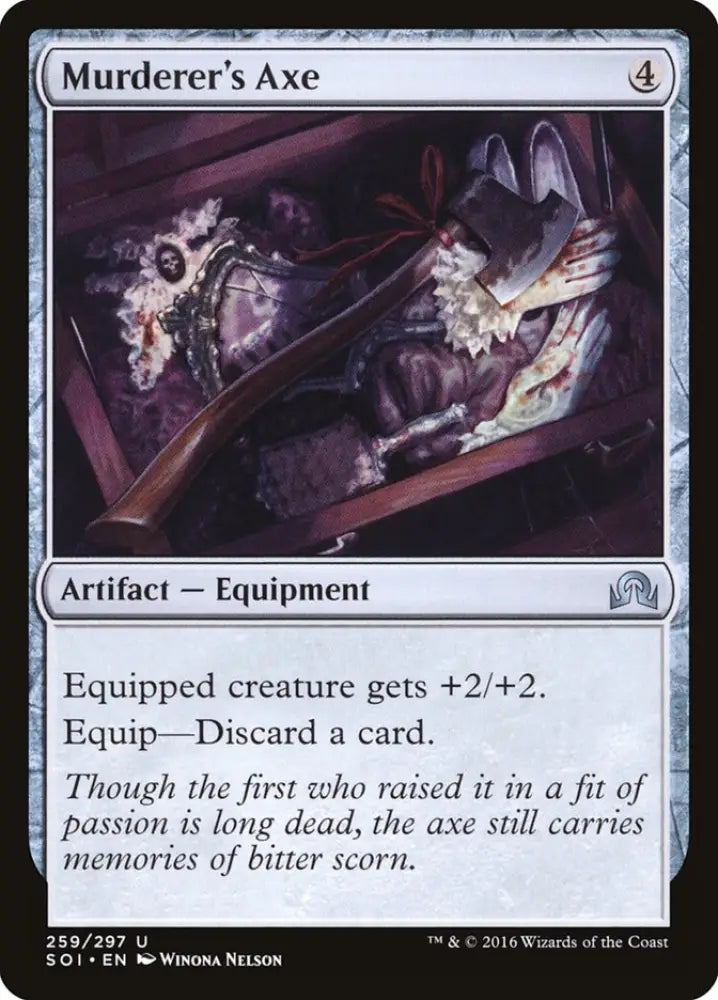 Murderer’s Axe [Shadows over Innistrad] - MTG Single