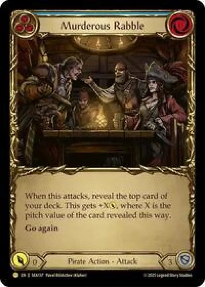 Murderous Rabble (Treasure) (SEA137) [High Seas]