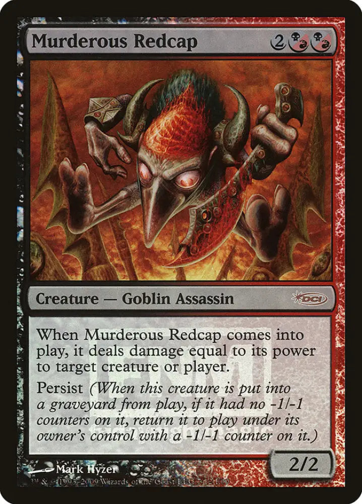 Murderous Redcap [Friday Night Magic 2009] - MTG Single