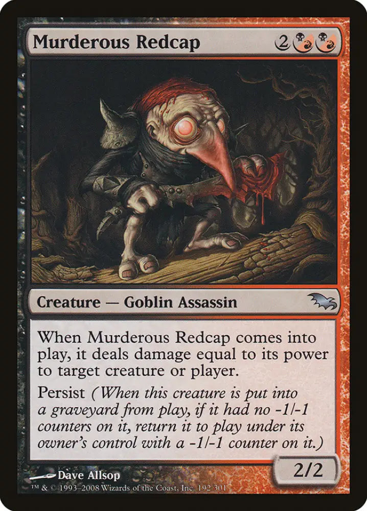 Murderous Redcap [Shadowmoor] - MTG Single