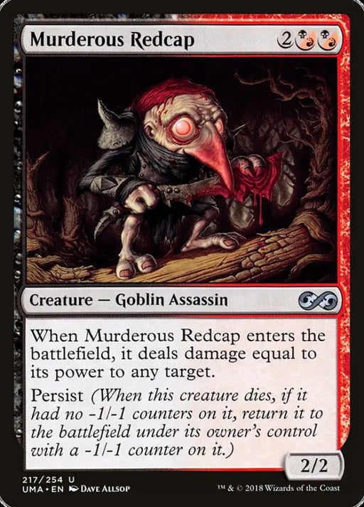 Murderous Redcap [Ultimate Masters] - MTG Single