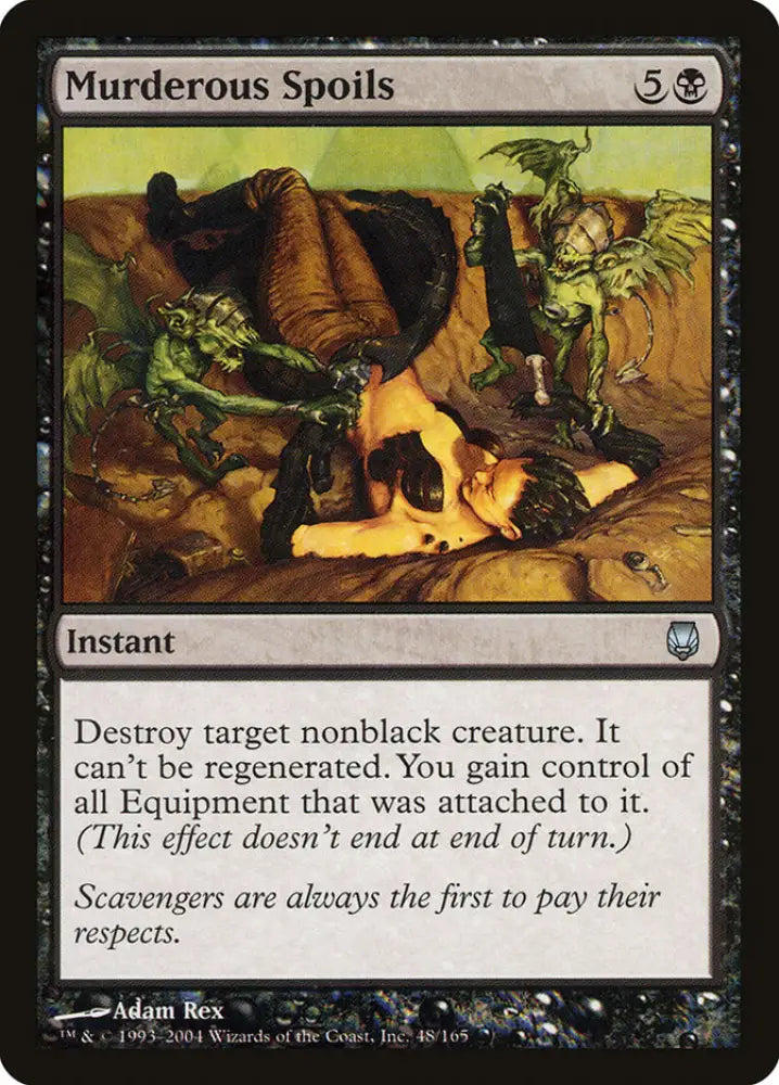 Murderous Spoils [Darksteel] - MTG Single