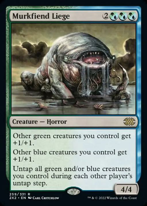 Murkfiend Liege [Double Masters 2022] - MTG Single
