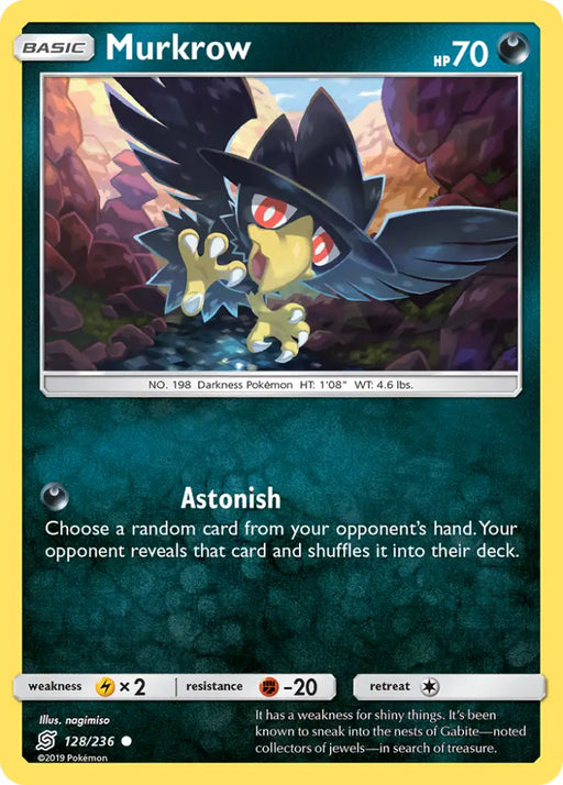 Murkrow (128/236) [Sun & Moon: Unified Minds] - Pokemon Single