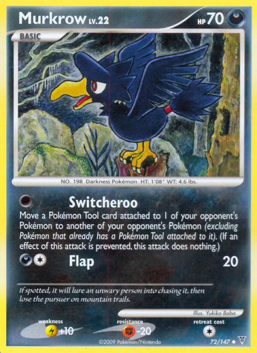 Murkrow (72/147) [Platinum: Supreme Victors] - Pokemon Single