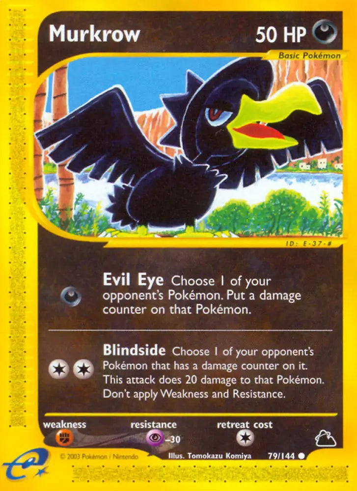 Murkrow (79/144) [Skyridge] - Pokemon Single