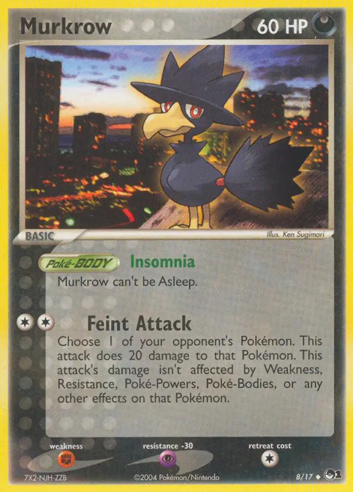 Murkrow (8/17) [POP Series 1] - Pokemon Single
