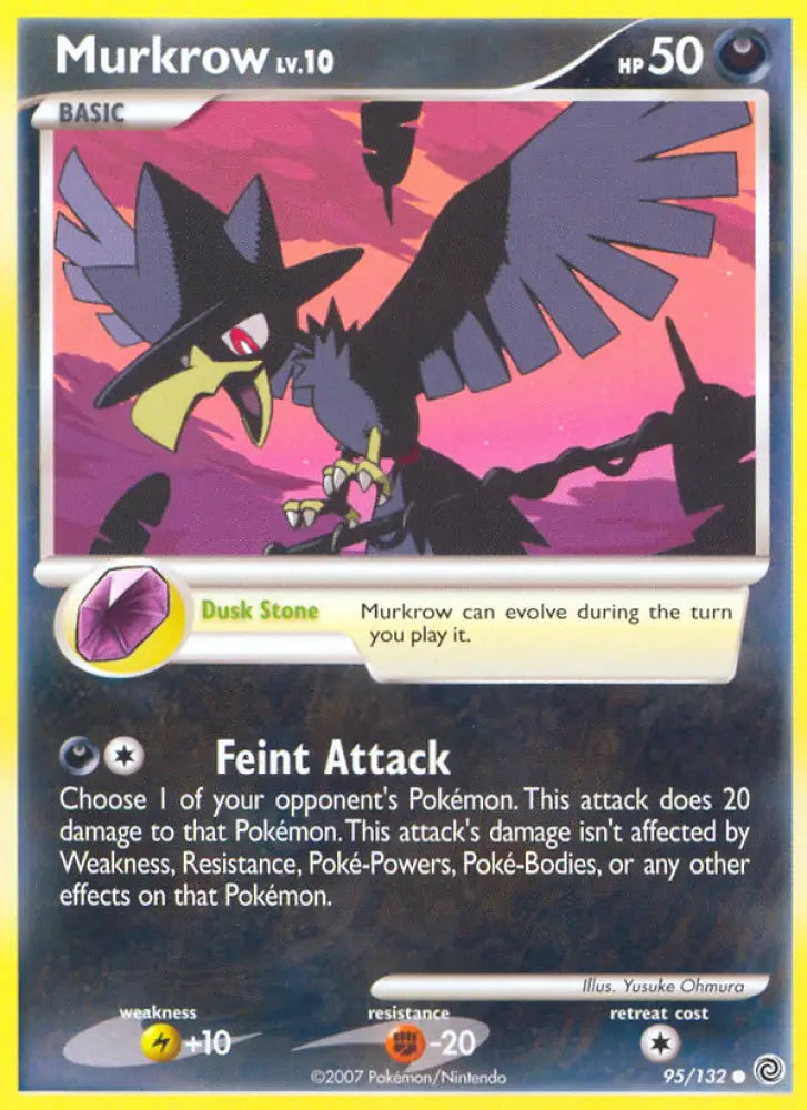 Murkrow (95/132) [Diamond & Pearl: Secret Wonders] - Pokemon Single