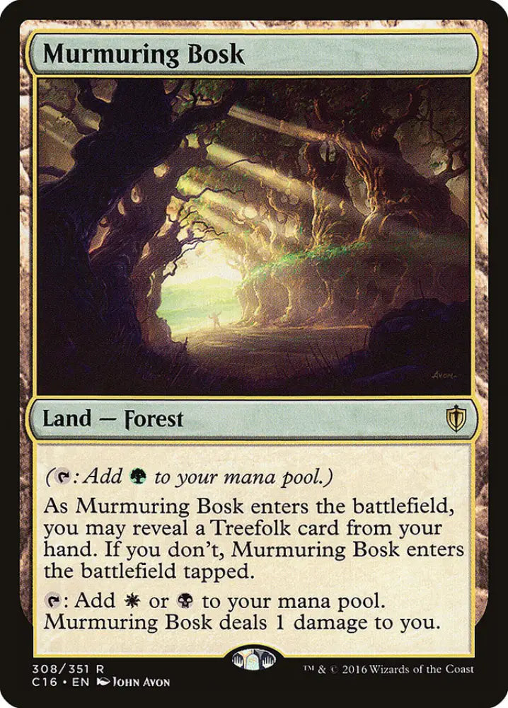 Murmuring Bosk [Commander 2016] - MTG Single