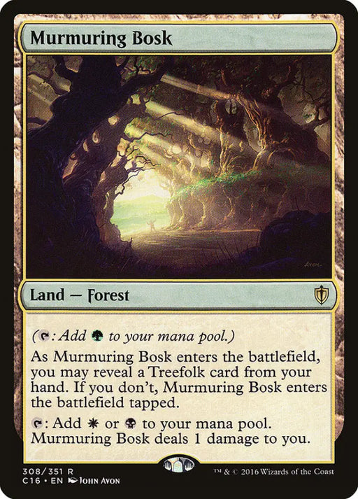 Murmuring Bosk [Commander 2016] - MTG Single