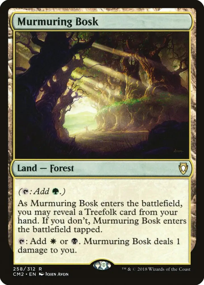 Murmuring Bosk [Commander Anthology Volume II] - MTG Single