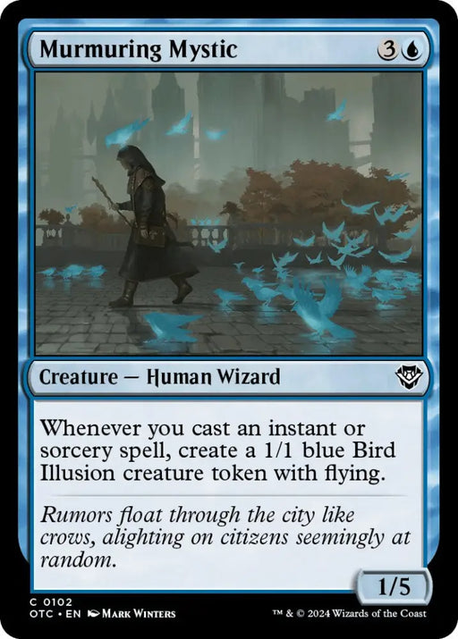 Murmuring Mystic [Outlaws of Thunder Junction Commander] - MTG Single