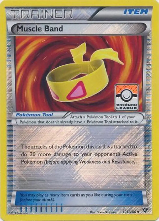 Muscle Band (121/146) (League Promo) [XY: Base Set] - Pokemon Single