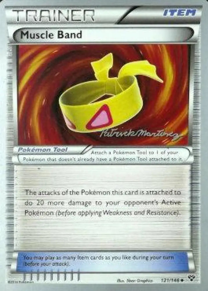 Muscle Band (121/146) (Punches ’n’ Bites - Patrick Martinez) [World Championships 2015] - Pokemon Single