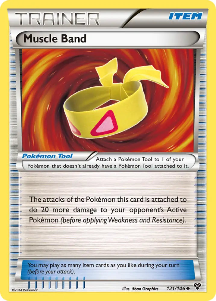 Muscle Band (121/146) [XY: Base Set] - Pokemon Single