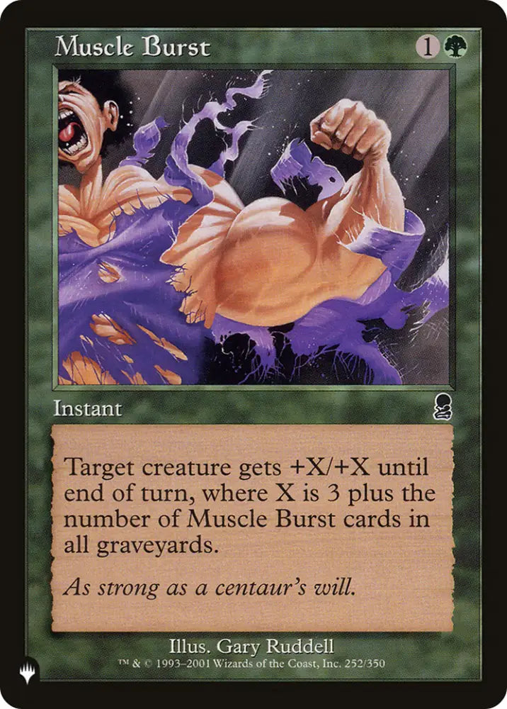 Muscle Burst [The List] - MTG Single