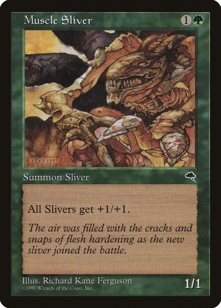 Muscle Sliver [Tempest] - MTG Single