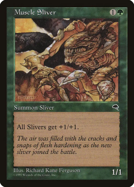 Muscle Sliver [Tempest] - MTG Single